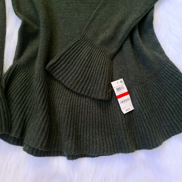 Style & Co Ruffle Pullover Sweater - Picture 2 of 3